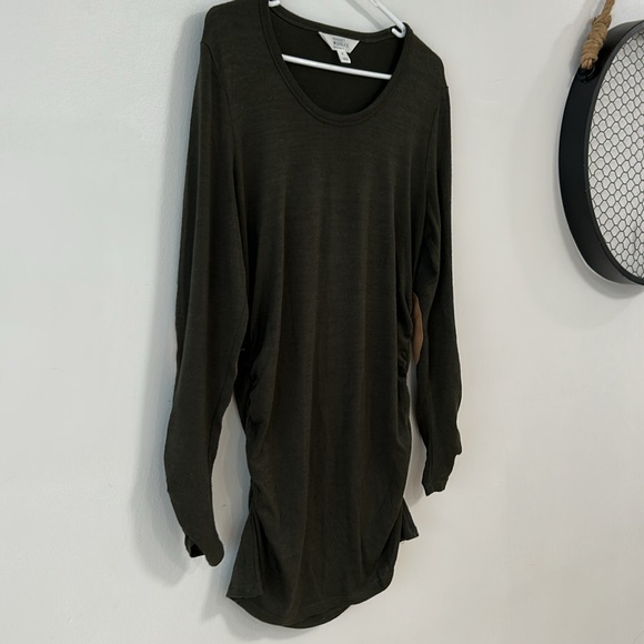 Market&Spruce Maternity Forest Green long sleeve & Blue short sleeve Top Size M - Picture 10 of 11